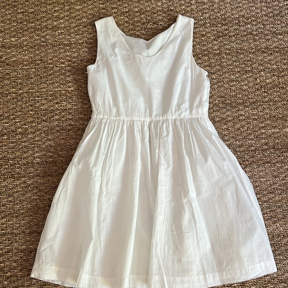 Beautiful white cotton girls Size 14 Crewcuts Dresss - Picture 4 of 4